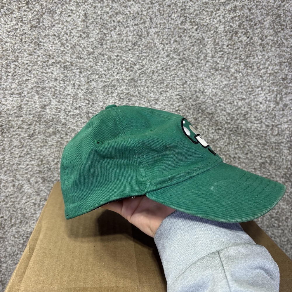 Vintage Anoma 1-Up Mushroom Hat Cap Fitted Mens One Size Green Nintendo Gaming - Picture 4 of 9